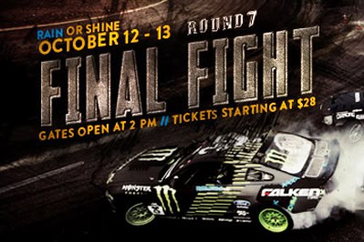 LIVESTREAM: Formula Drift 2012: Round 7: Title Fight