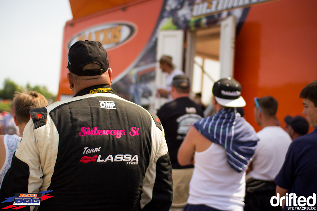 Ste Trackslide BDC Team Event 2013 Simon Perry Drivers Briefing