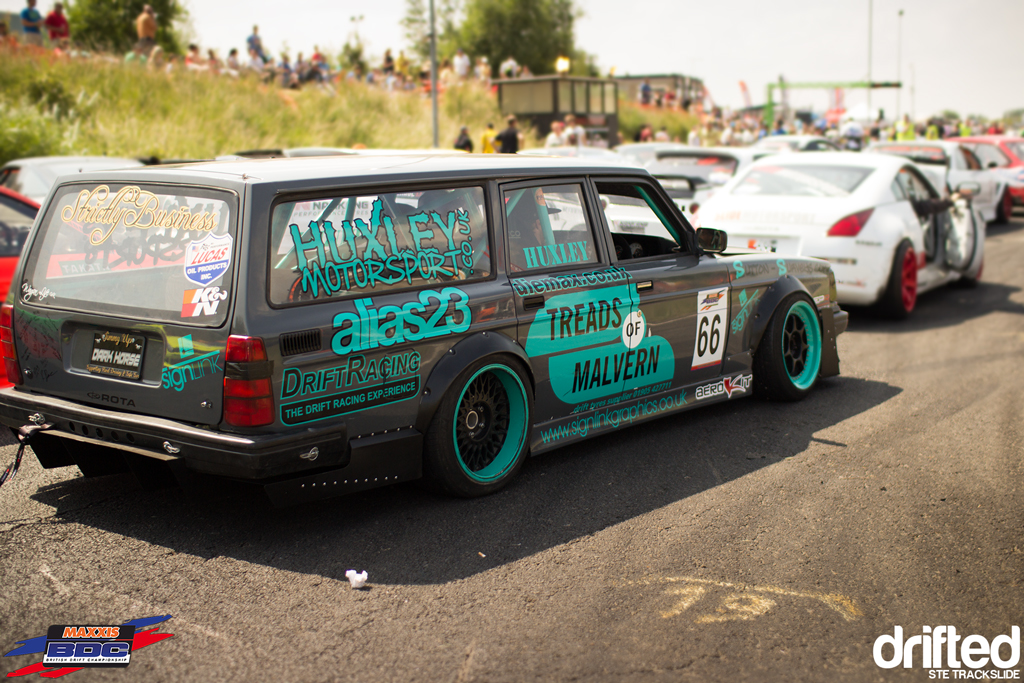 Ste Trackslide BDC Team Event 2013 Huxley Leaving track