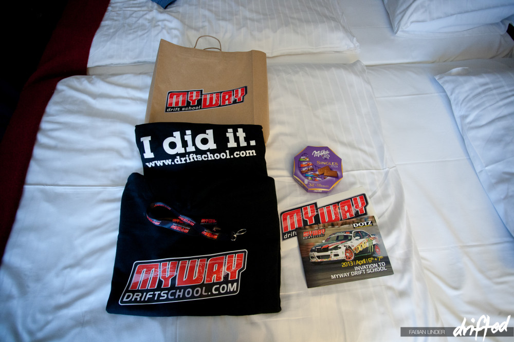 MYWAY Drift School  gift package 