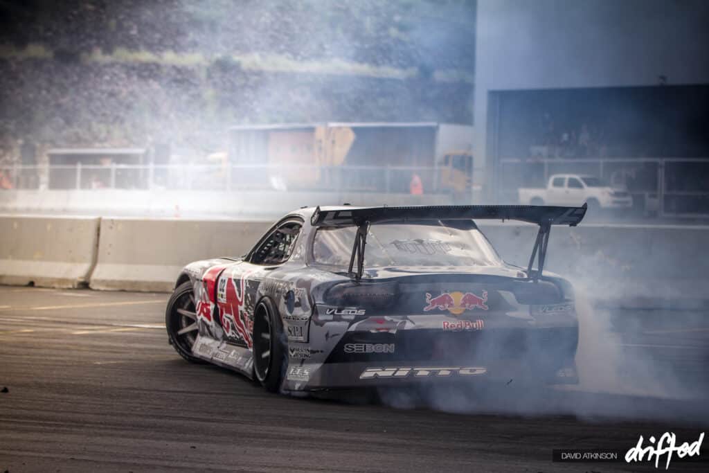 EVENT: D1NZ 2014: Round Two - Image Mad Mike Whiddett RX7