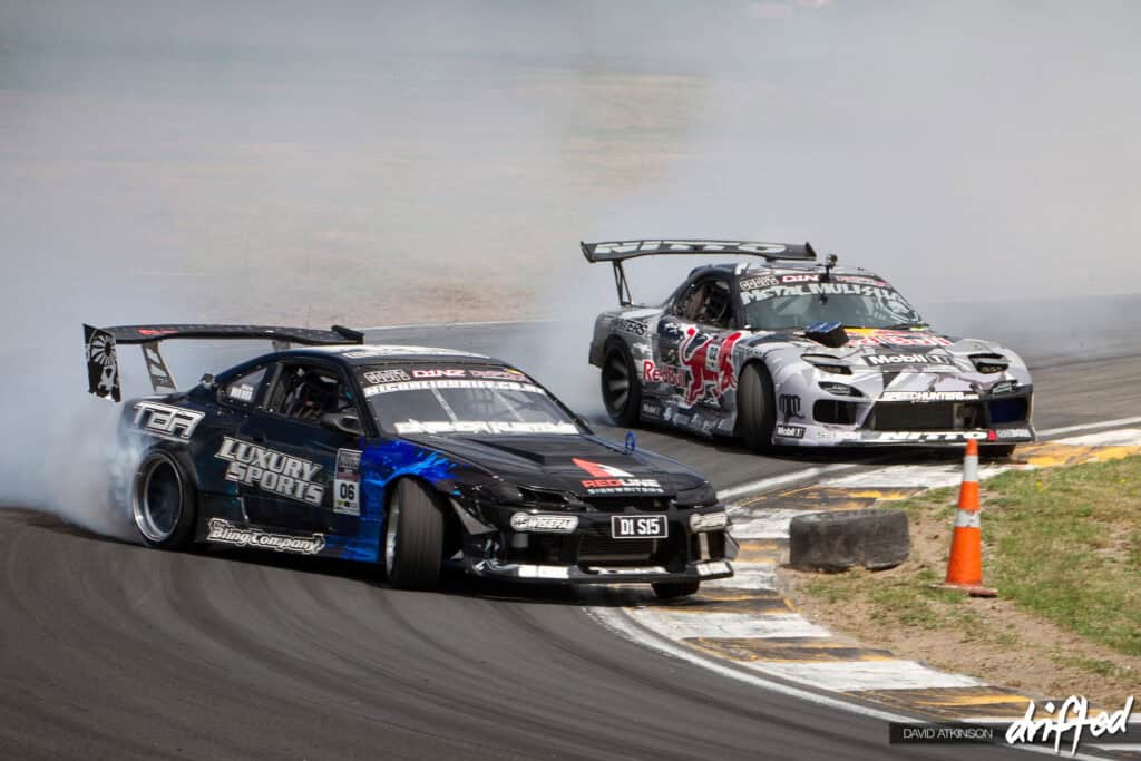 EVENT: D1NZ 2014: Round Four - Image Mad Mike Whiddett vs Nico Reid