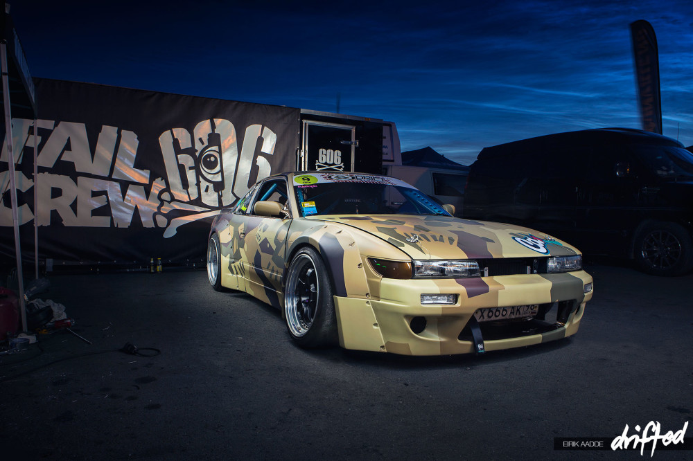 FailCrew Nissan PS13 at Gatebil Rudskogen 2014