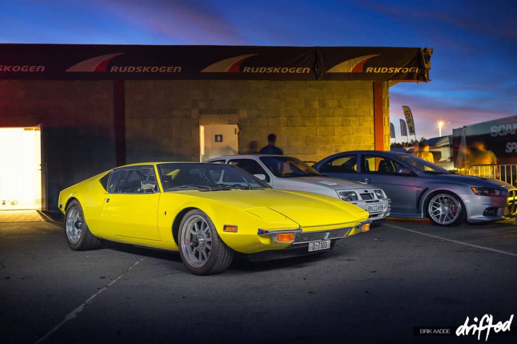 EVENT: Gatebil By Night - Image Detomaso Pantera at Gatebil Rudskogen 2014