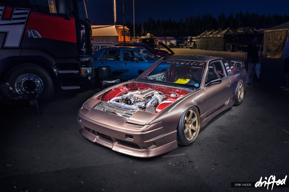 Totte's nissan s13 at Gatebil Rudskogen 2014