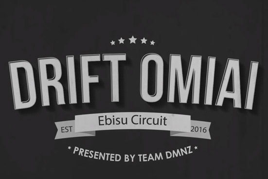 DRIFT OMIAI / Boy vs Girl- V8 Drifting Ebisu Circuit Japan