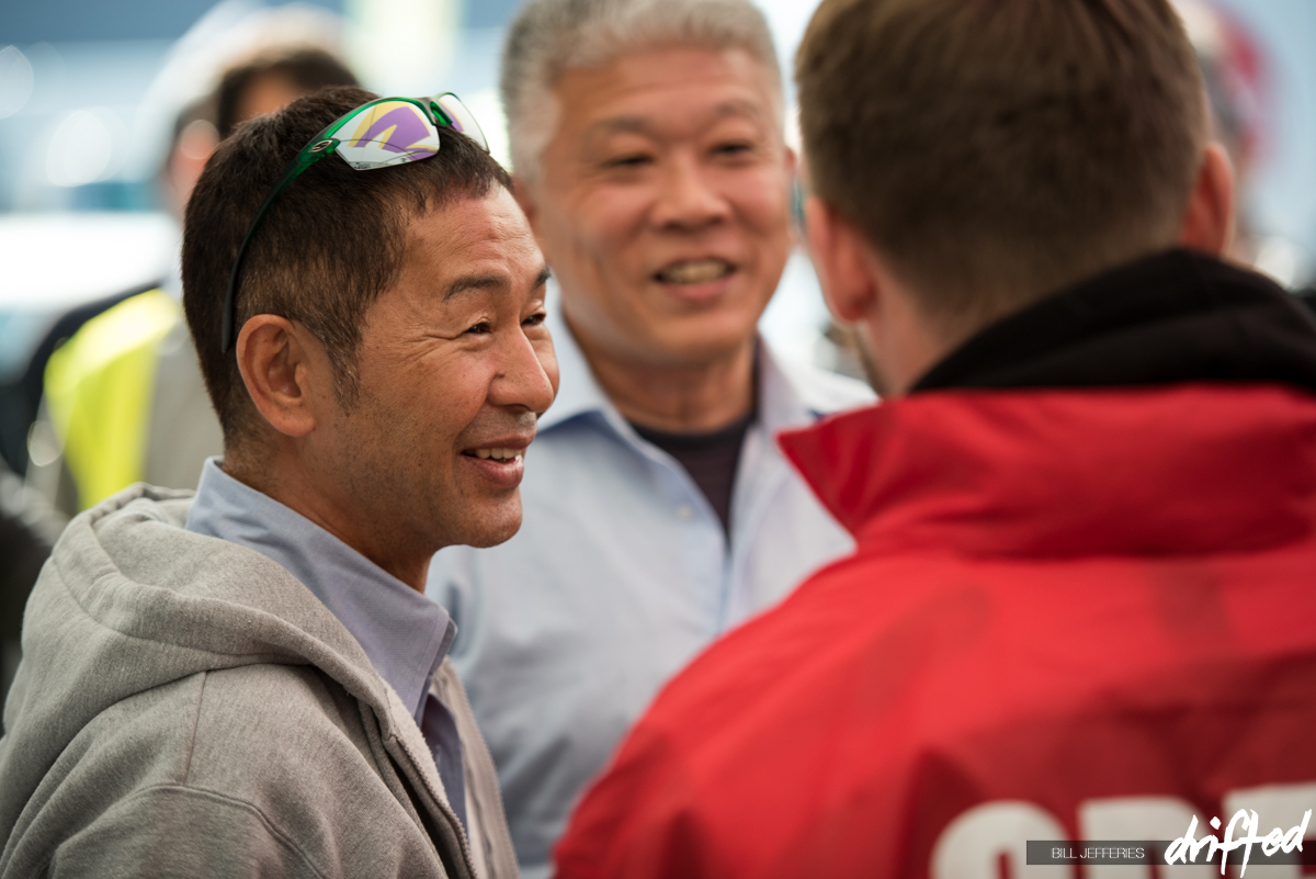 Keiichi Tsuchiya - drift king - catching up with the boys