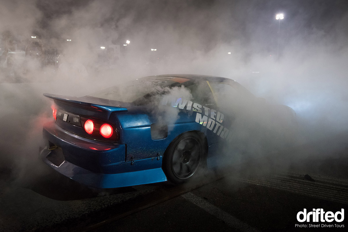nissan 240sx s13 burnout