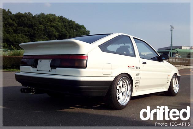 ae86 twincam rear