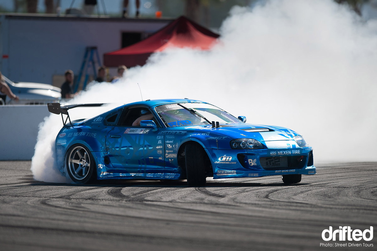 toyota supra drifting