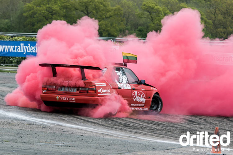 bmw burnout