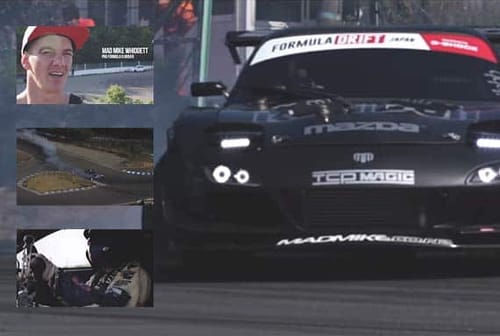 Mad Mike takes his twin turbo, quad rotor"HUMBUL" to compete at Formula Drift Ebisu, Japan and takes home the win.