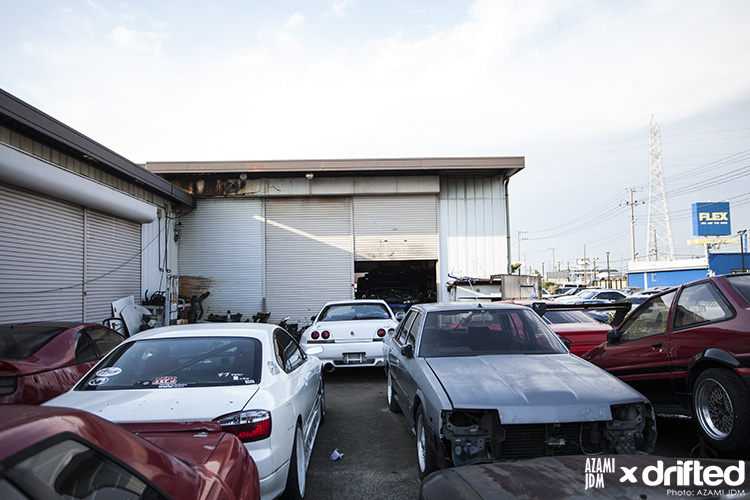 TEPS Racing Service yard