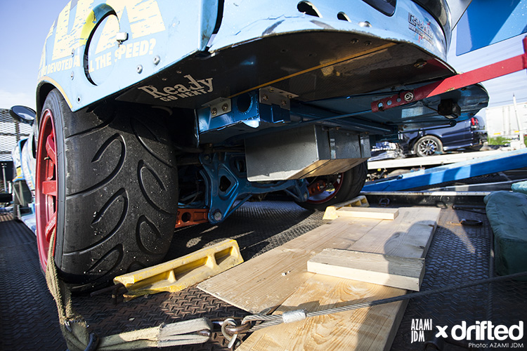 RX7 FD3S rear diffuser