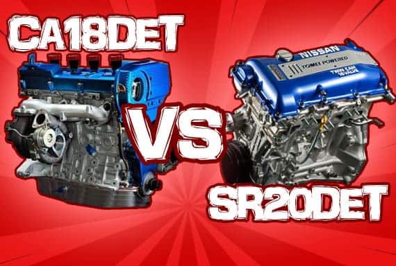 CA18DET Vs SR20DET- Which One is Better and Why?