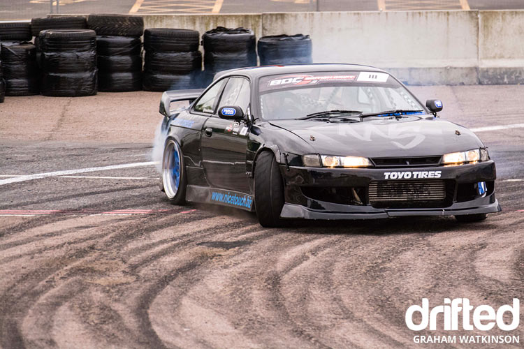 silvia s14 drift