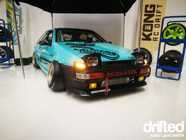 rc drift car ae86 front