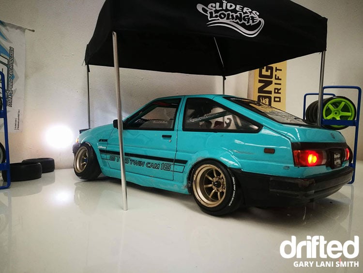 rc drift car ae86 rear