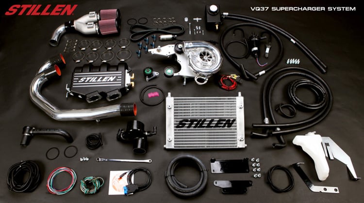 Stillen tuner g37 supercharger kit