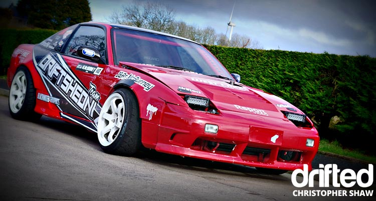 nissan 180sx s13 parked