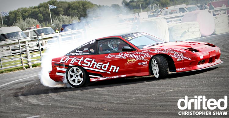 nissan 180sx s13 drifting door