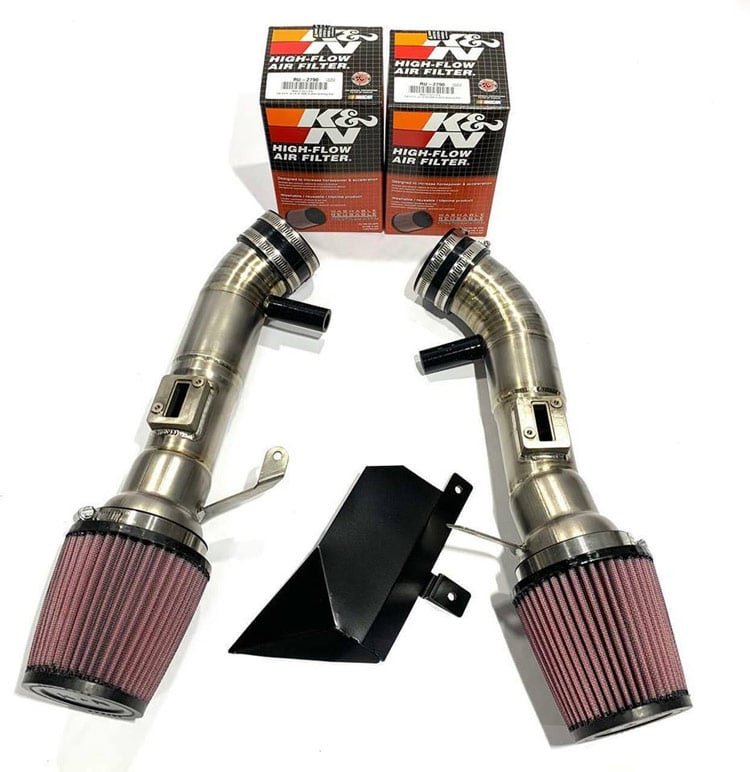 top speed titanium nissan 350z cold air intake