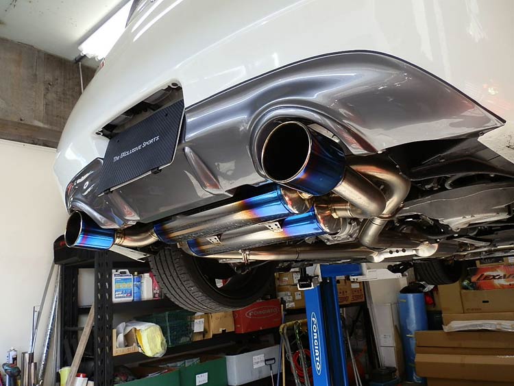 PowerHouse Amuse R1 G37 Exhaust