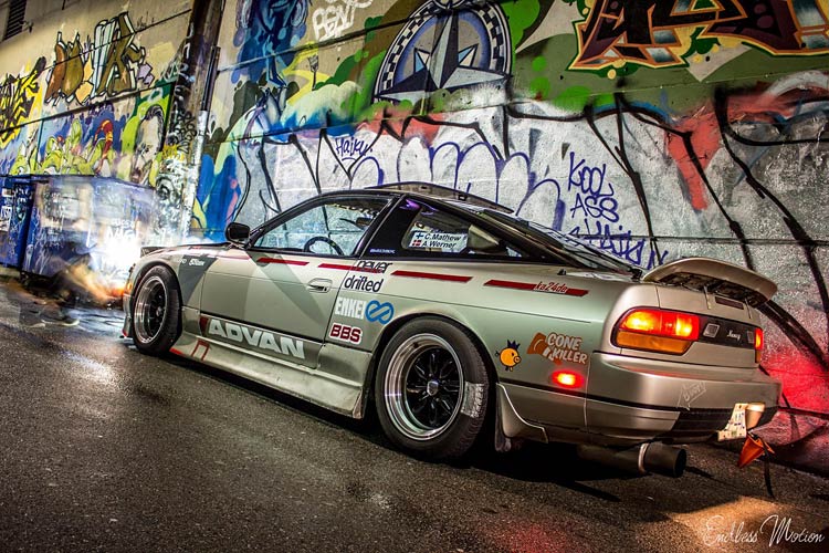 240sx s13 rear tunnel