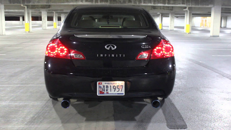 manzo g35 exhaust