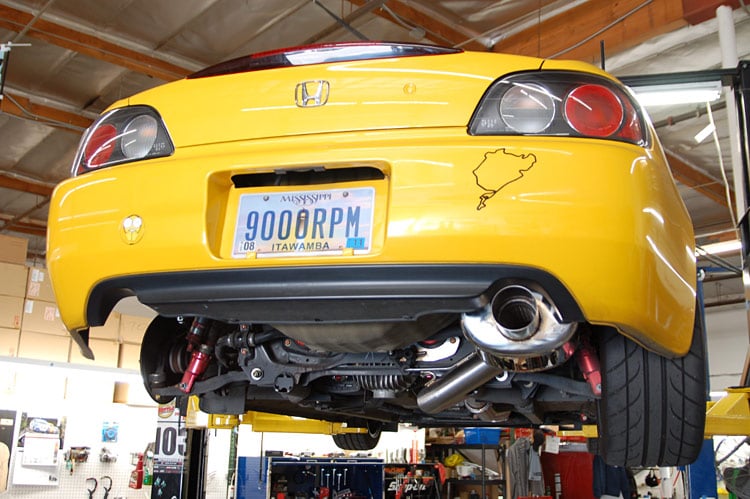 berk s2000 exhaust