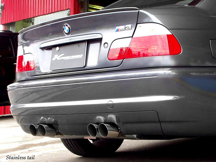 TR690-60 Exhaust performance s/steel muffler for BMW E36 E46 to give a M3 look