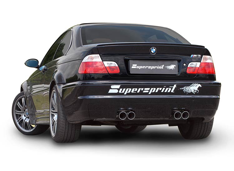 supersprint e46 m3 exhaust