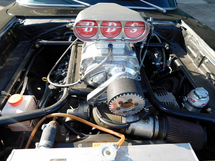 dodge charger engine bay