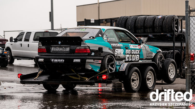 e36 m3 on trailer