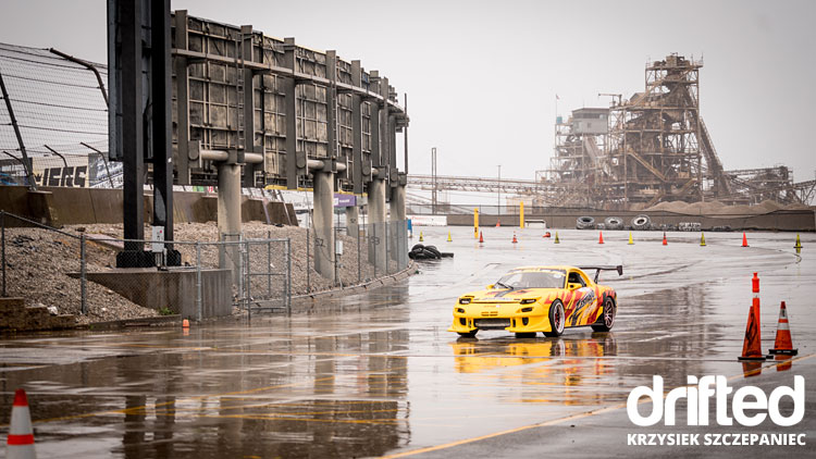 mazda rx7 fd3s waiting to start