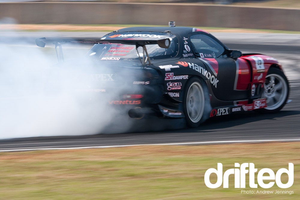 2nd gen mazda rx 7 drift