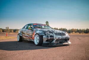 mercedes drift car