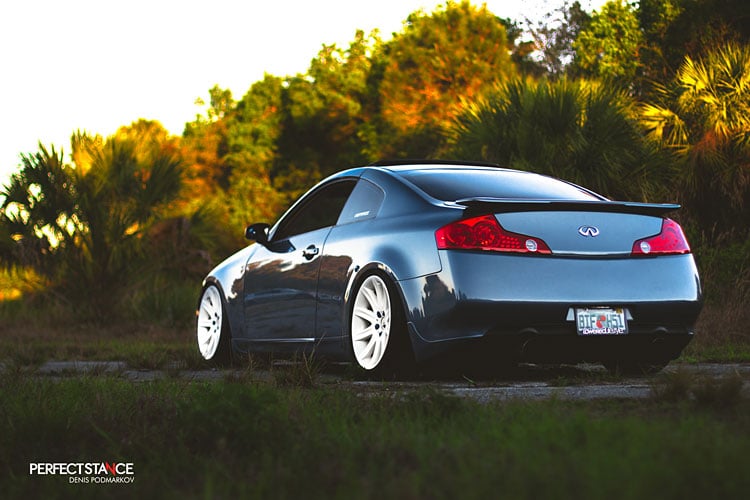 infiniti  g35 rear