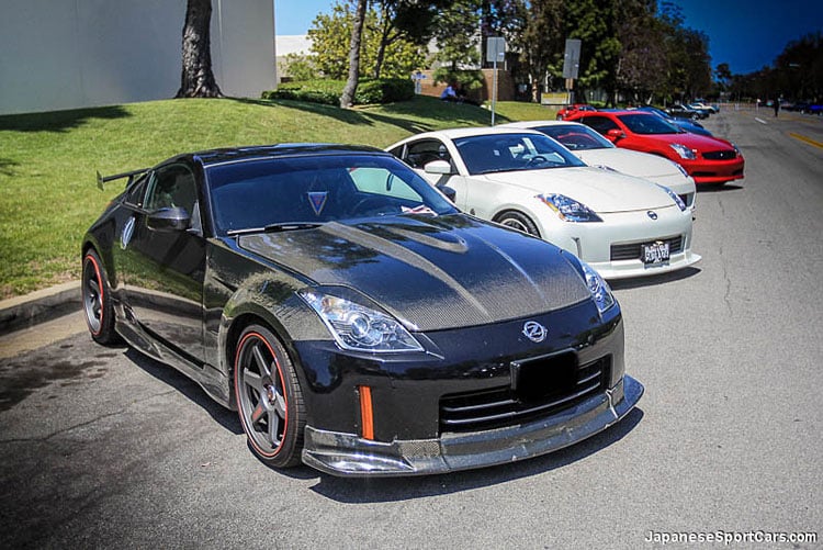 seibon cw 2 350z front lip