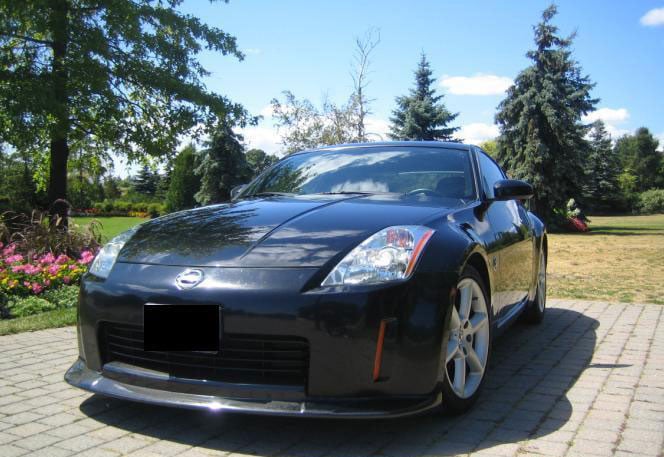 seibon 350z front lip