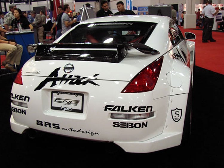 seibon ns 350z wing