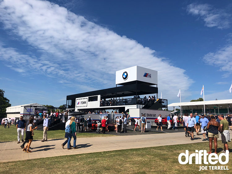 bmw stand goodwood