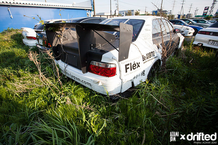 overgrown car storage