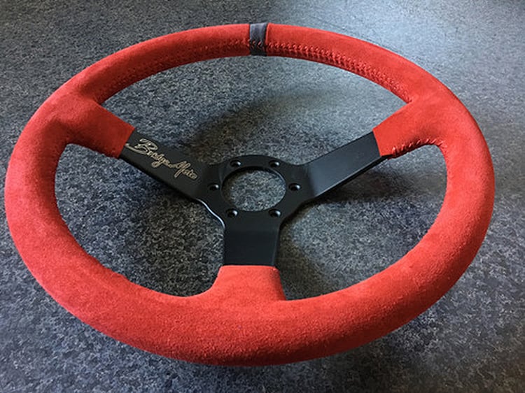 bridgemoto gtx racing steering wheel