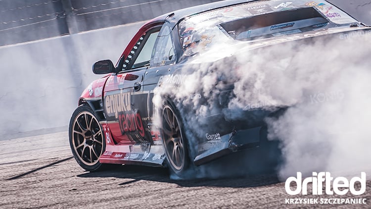 enjuku racing 240sx s14 burnout