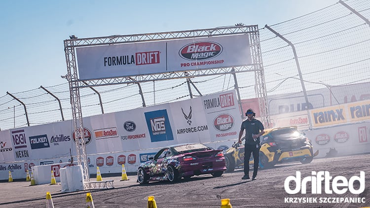 formula drift starting line