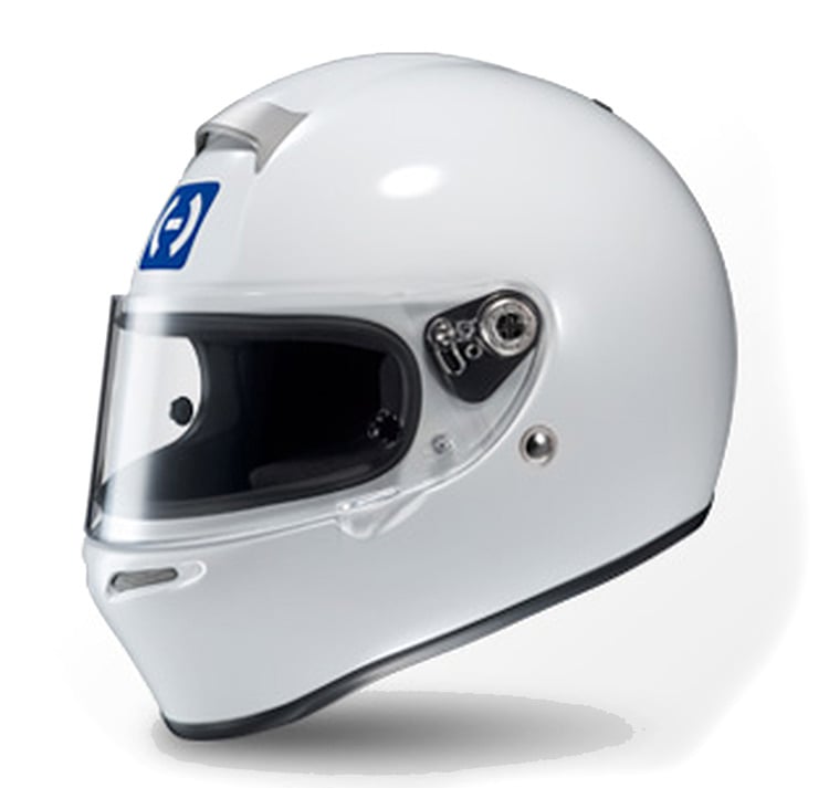 hjc si 12 ii black racing helmet