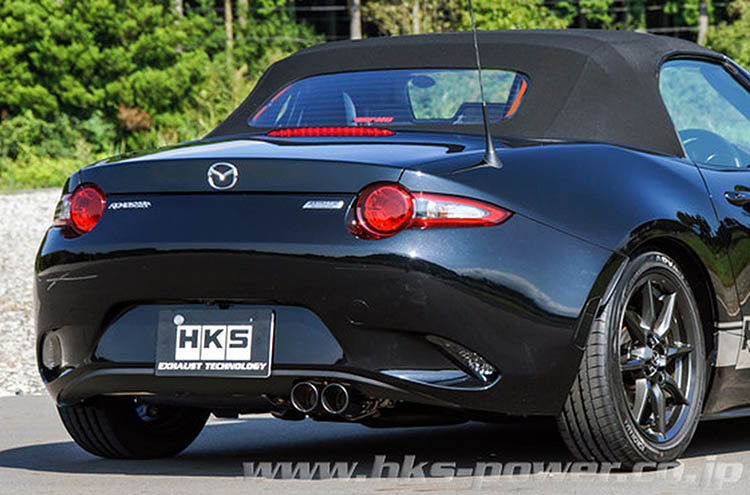 miata nd hks legamax axleback exhaust