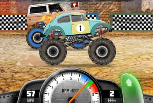racing monster trucks