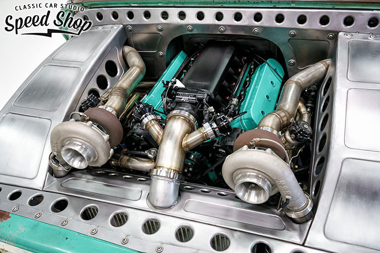 chevy c10 v8 truck with ls1 turbo kit